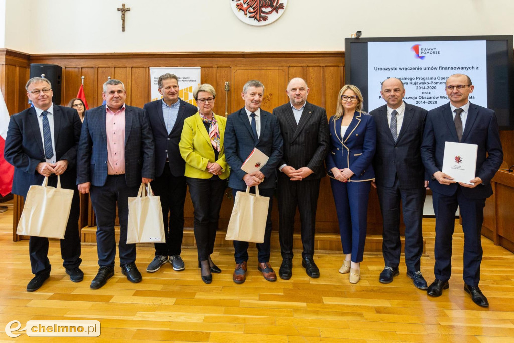 Nowe umowy RPO i PROW. Dotacje również w powiecie chełmińskim
