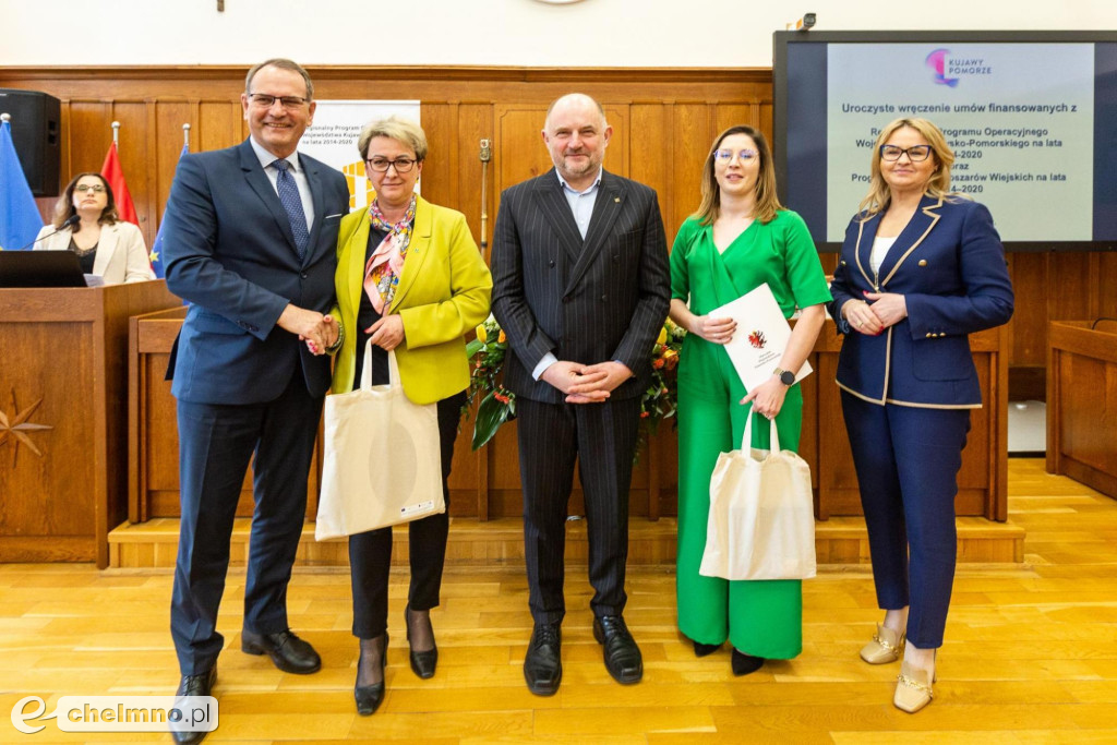 Nowe umowy RPO i PROW. Dotacje również w powiecie chełmińskim