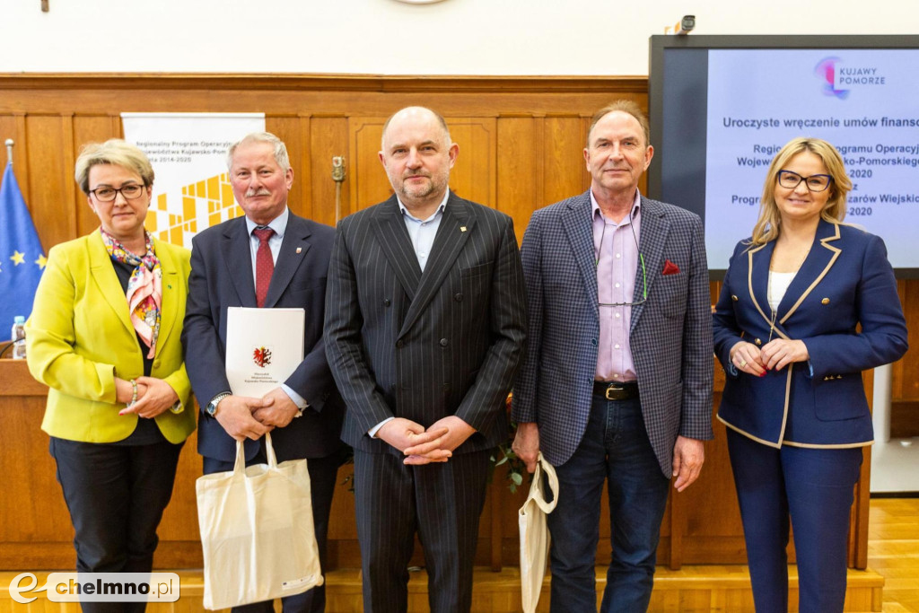 Nowe umowy RPO i PROW. Dotacje również w powiecie chełmińskim