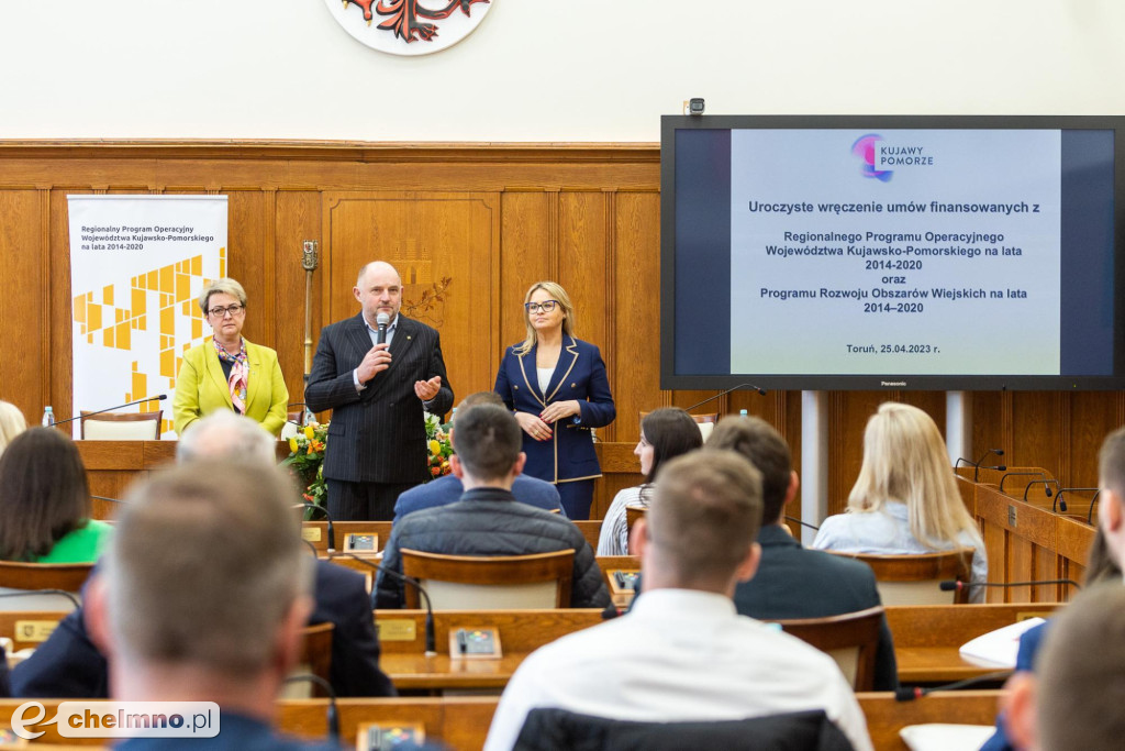 Nowe umowy RPO i PROW. Dotacje również w powiecie chełmińskim