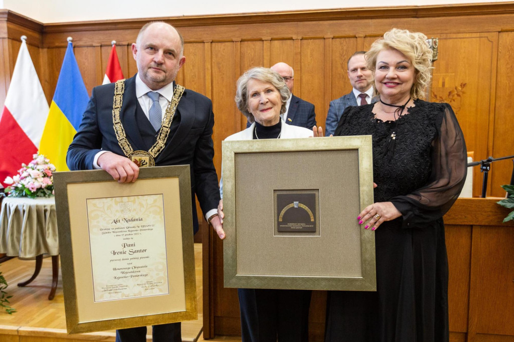 Honorowa Obywatelka Irena Santor