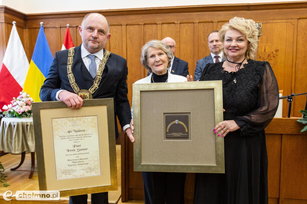 Honorowa Obywatelka Irena Santor