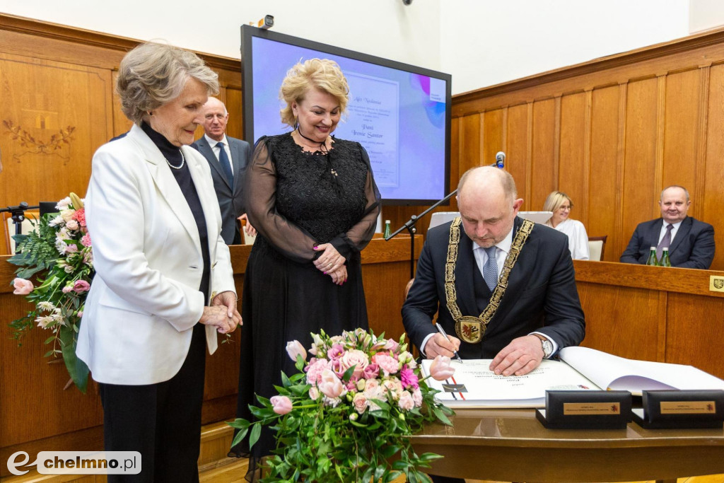 Honorowa Obywatelka Irena Santor
