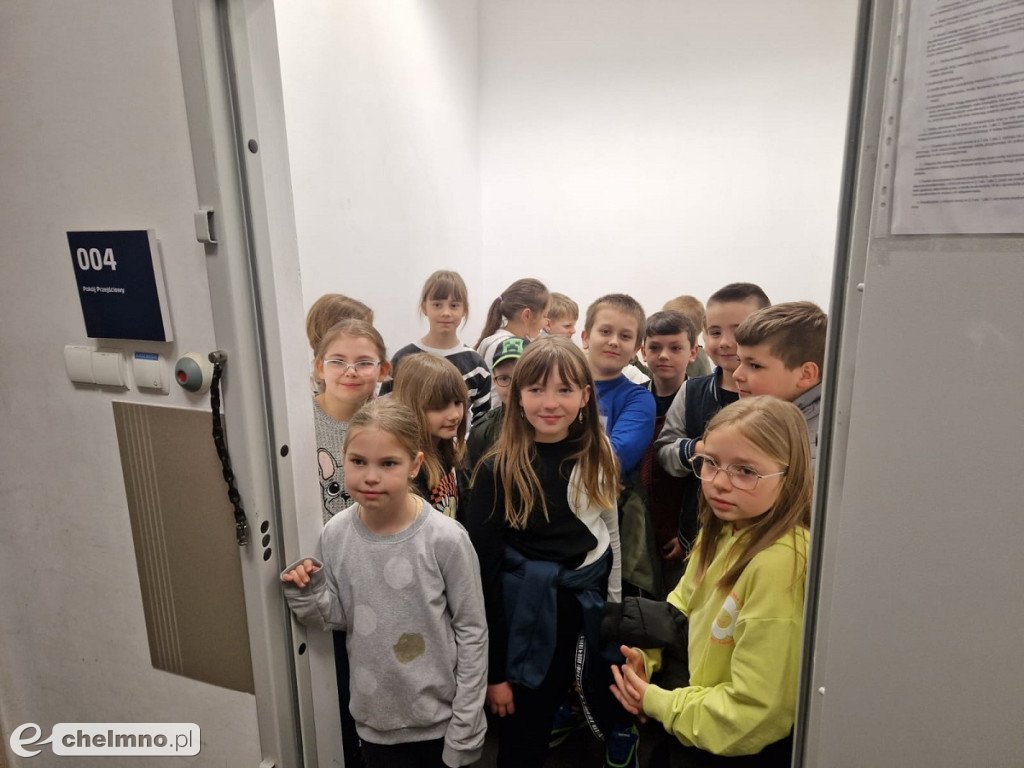 Uczniowie chełmińskiej 