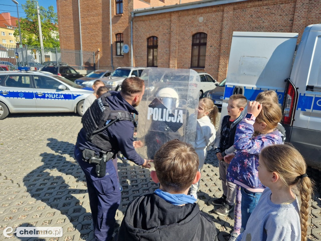 Uczniowie chełmińskiej 