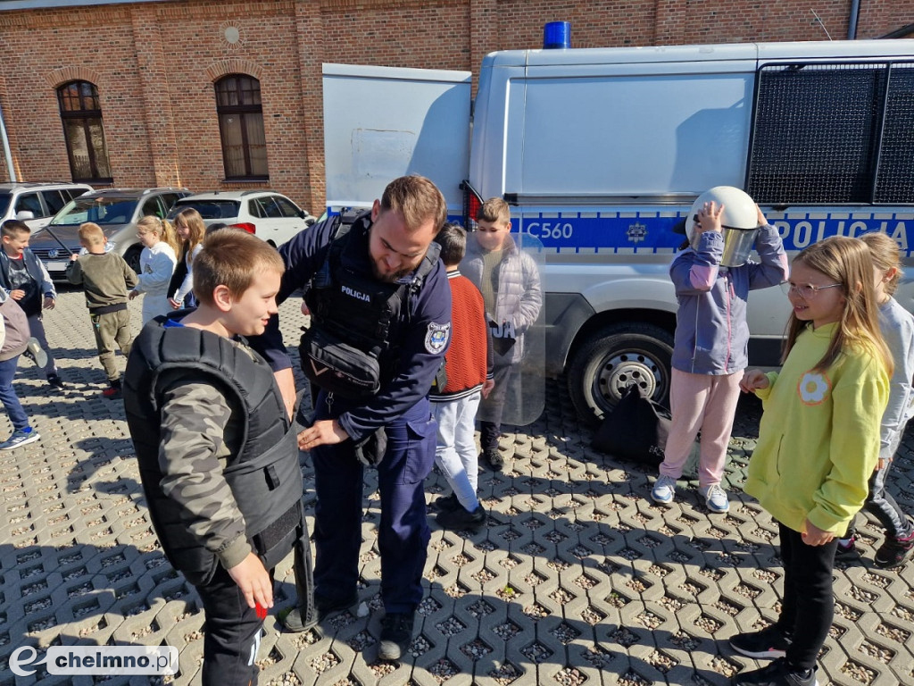 Uczniowie chełmińskiej 