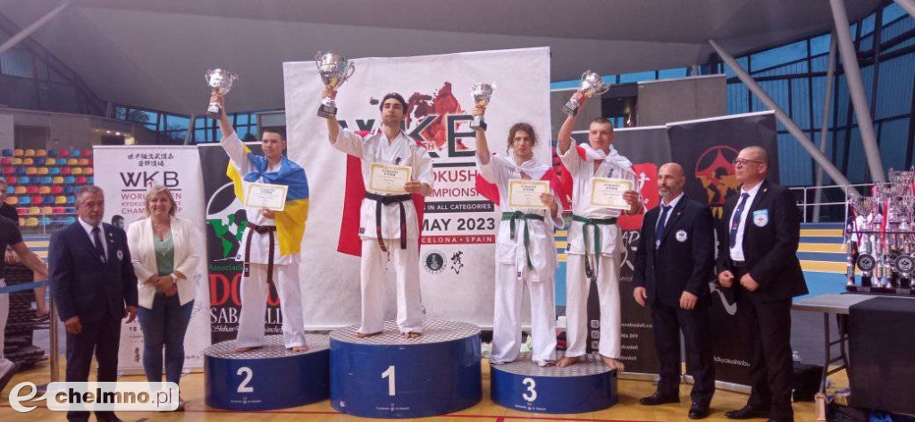 Karatecy z Chełmna wracają z medalami z Mistrzostw Europy