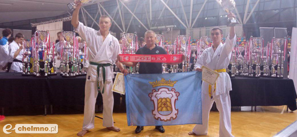Karatecy z Chełmna wracają z medalami z Mistrzostw Europy