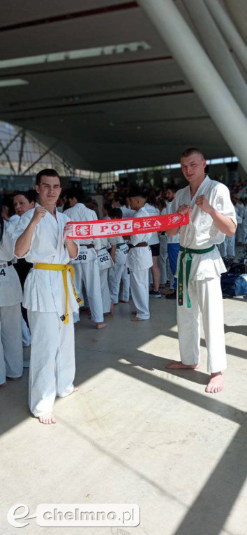 Karatecy z Chełmna wracają z medalami z Mistrzostw Europy