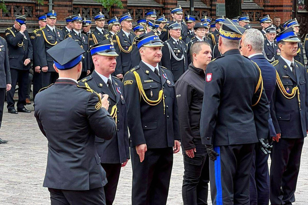 Chełmińscy strażacy wyróżnieni za długoletnią służbę