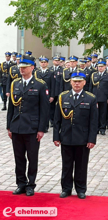 Chełmińscy strażacy wyróżnieni za długoletnią służbę