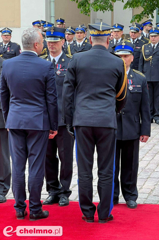 Chełmińscy strażacy wyróżnieni za długoletnią służbę