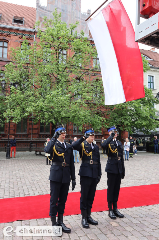 Chełmińscy strażacy wyróżnieni za długoletnią służbę