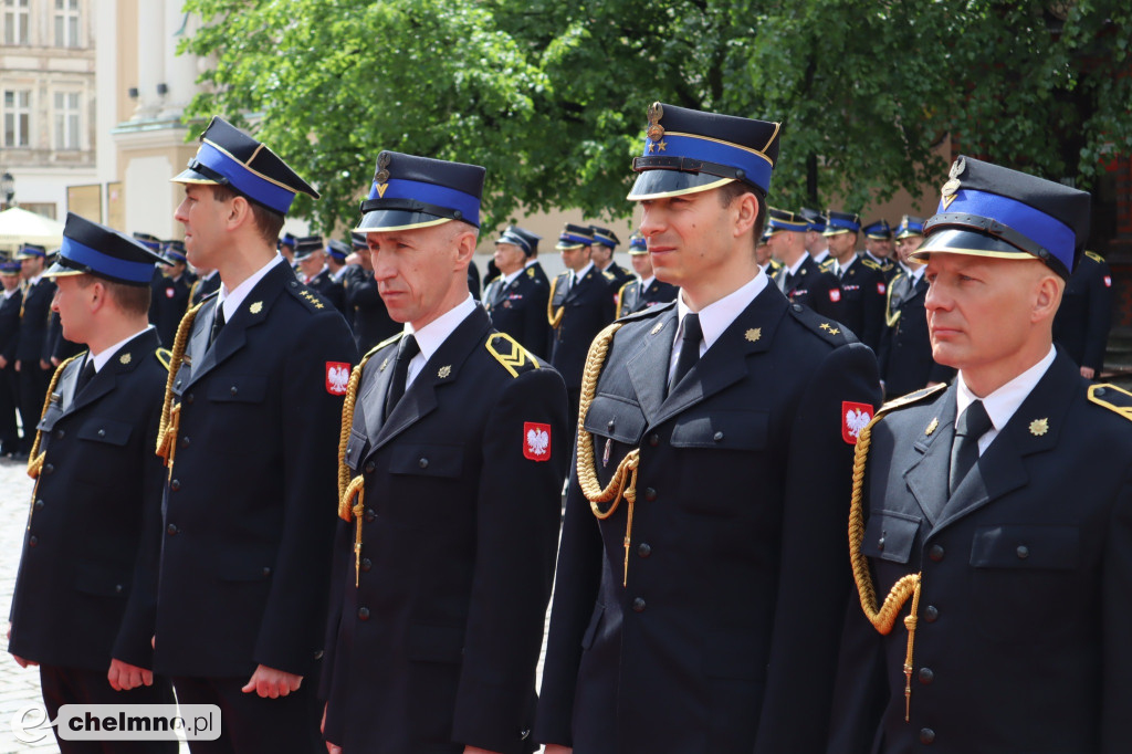 Chełmińscy strażacy wyróżnieni za długoletnią służbę