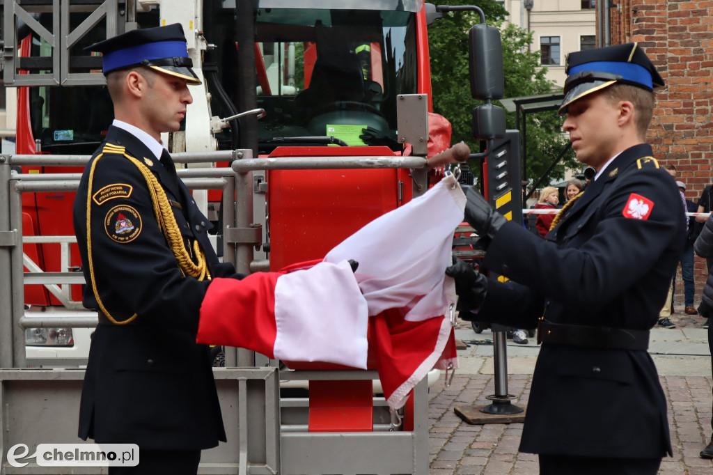 Chełmińscy strażacy wyróżnieni za długoletnią służbę