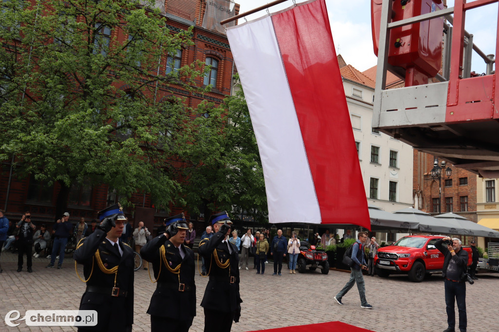 Chełmińscy strażacy wyróżnieni za długoletnią służbę