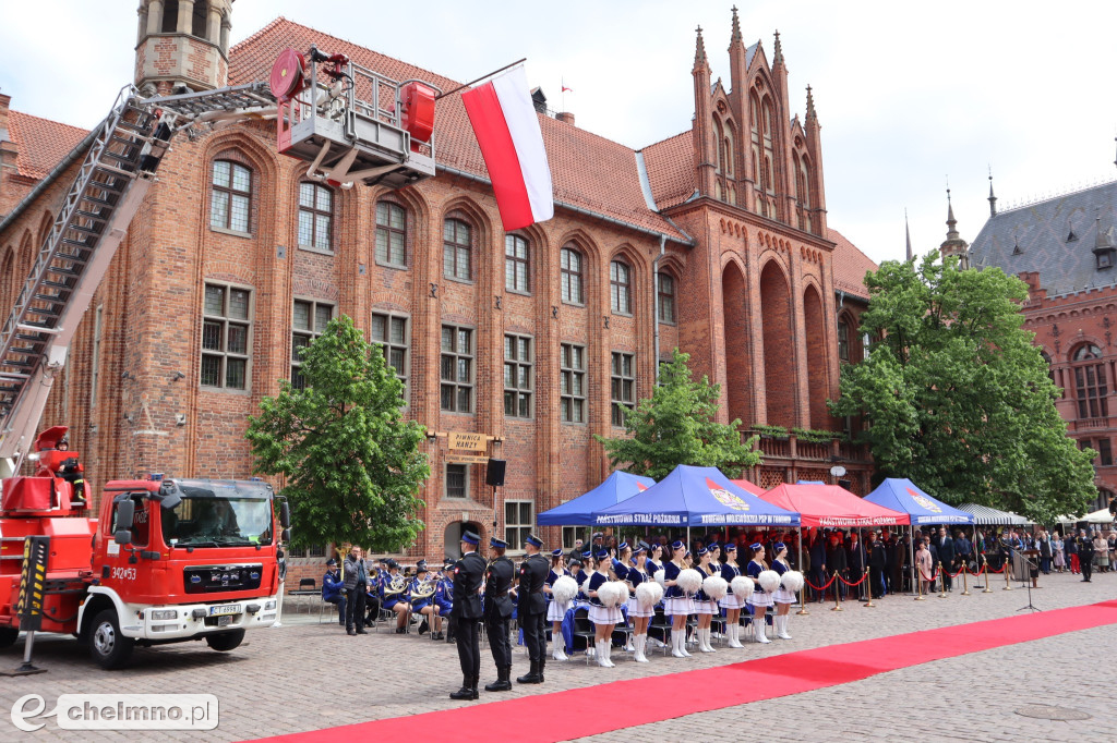 Chełmińscy strażacy wyróżnieni za długoletnią służbę