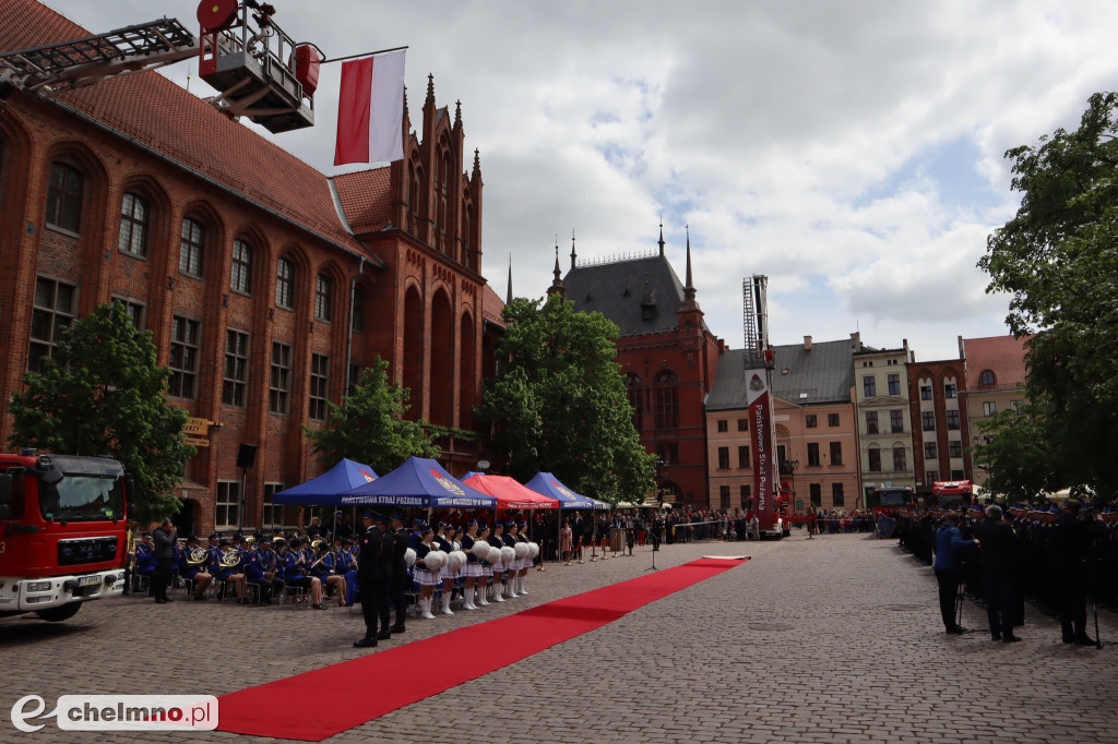 Chełmińscy strażacy wyróżnieni za długoletnią służbę