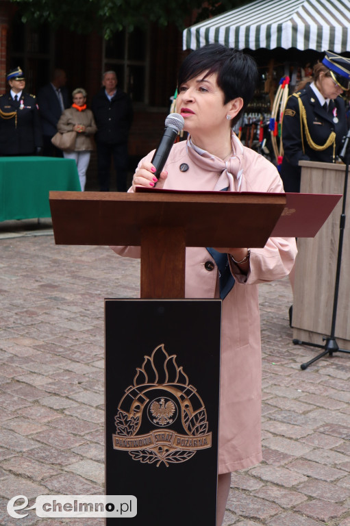 Chełmińscy strażacy wyróżnieni za długoletnią służbę