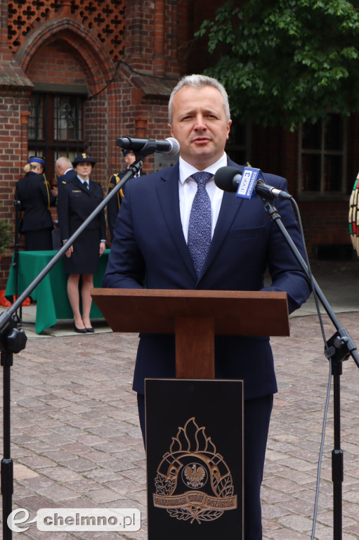 Chełmińscy strażacy wyróżnieni za długoletnią służbę