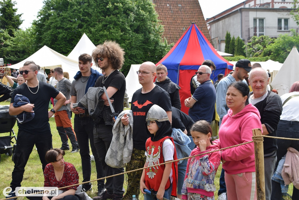 Tak się bawią rycerze w chełmińskiej osadzie