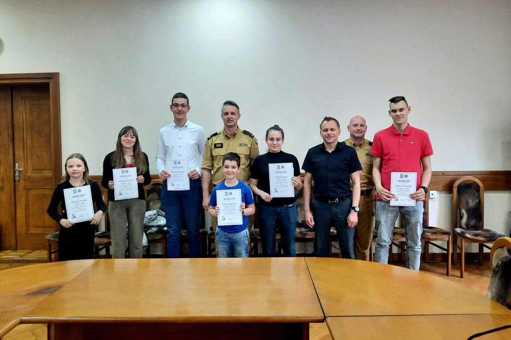 Laureaci Ogólnopolskiego Turnieju Wiedzy Pożarniczej