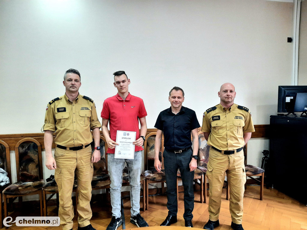 Laureaci Ogólnopolskiego Turnieju Wiedzy Pożarniczej