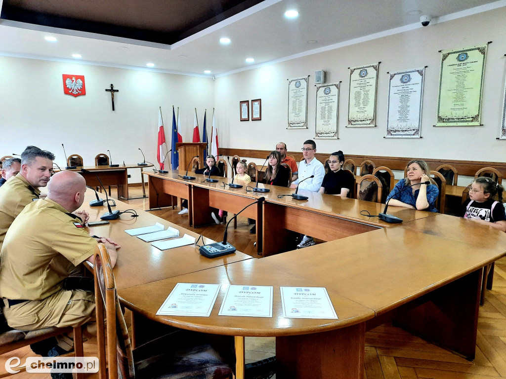 Laureaci Ogólnopolskiego Turnieju Wiedzy Pożarniczej