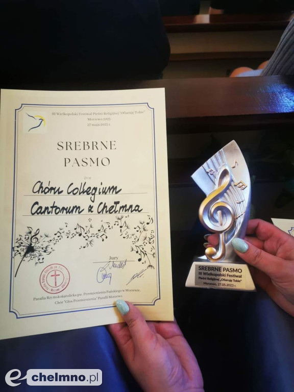 Sukces Chóru Collegium Cantorum