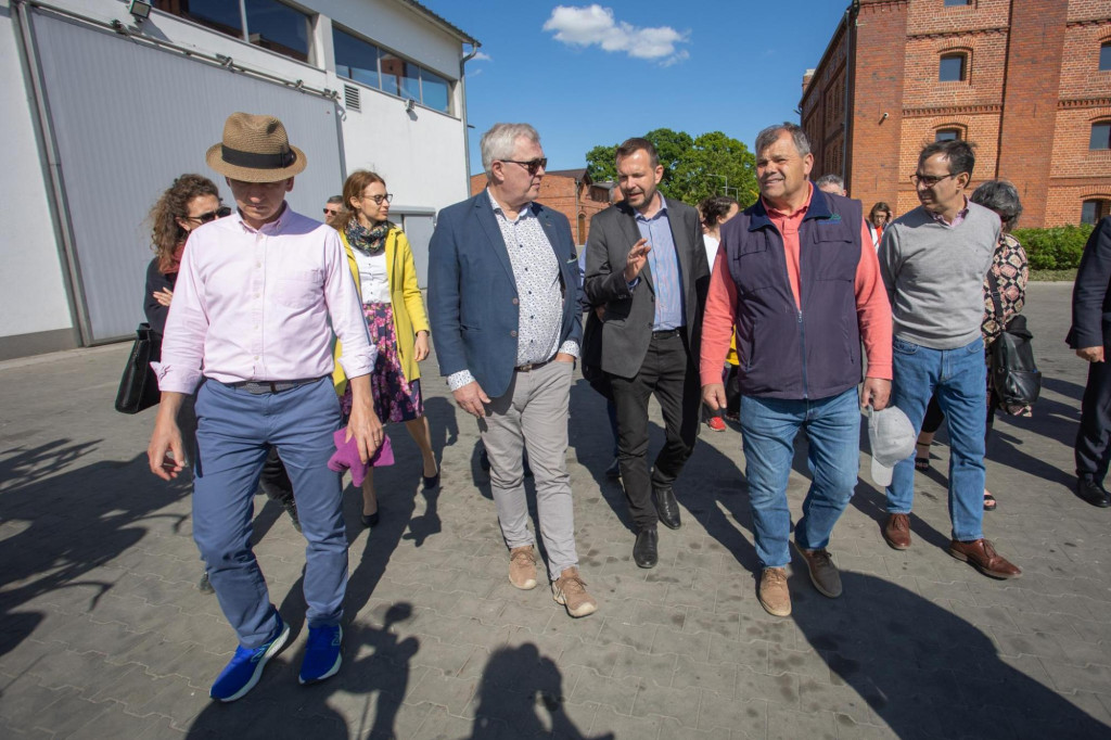 Wizyta w podtoruńskim gospodarstwie rolnym