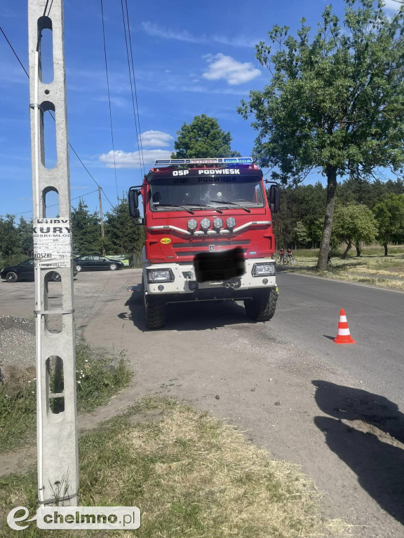 Wypadek w Górnych Wymiarach, wśród poszkodowanych dwóch nieletnich