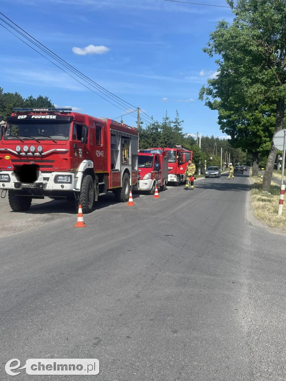Wypadek w Górnych Wymiarach, wśród poszkodowanych dwóch nieletnich