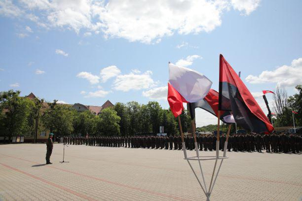 Uroczysty apel z okazji Święta Batalionu