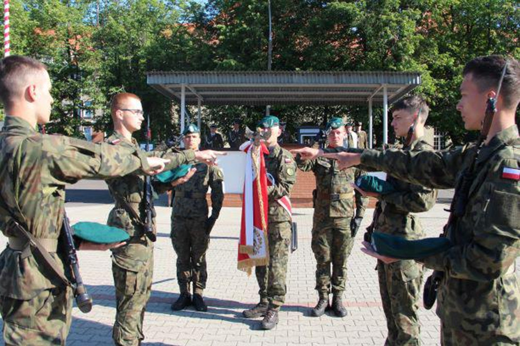 Przysięga skróconej dobrowolnej zasadniczej służby wojskowej