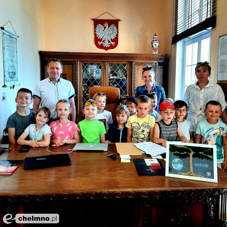 Wczorajsza wizyta Bratków w Urzędzie Miasta Chełmna
