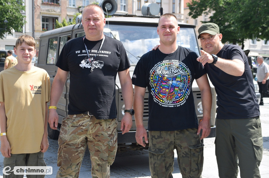 Uczestnicy X Zlotu Szlakiem Twierdzy Chełmno przybyli na Rynek