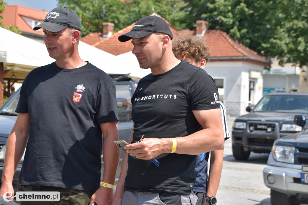 Uczestnicy X Zlotu Szlakiem Twierdzy Chełmno przybyli na Rynek