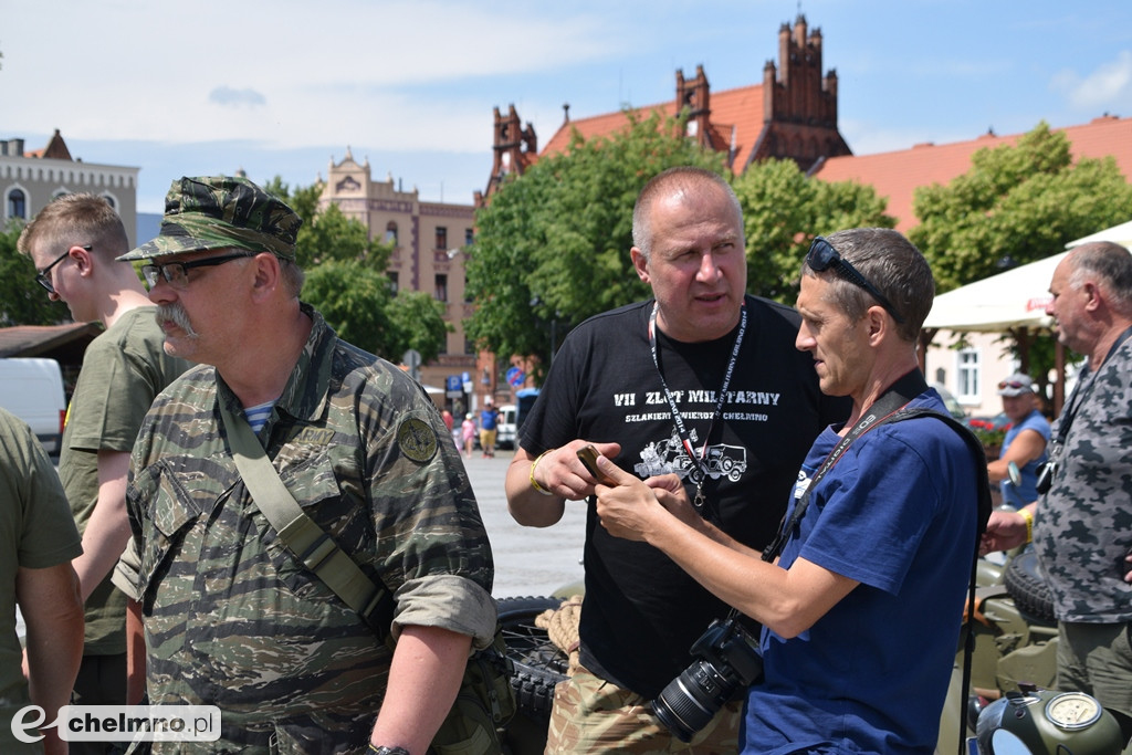 Uczestnicy X Zlotu Szlakiem Twierdzy Chełmno przybyli na Rynek