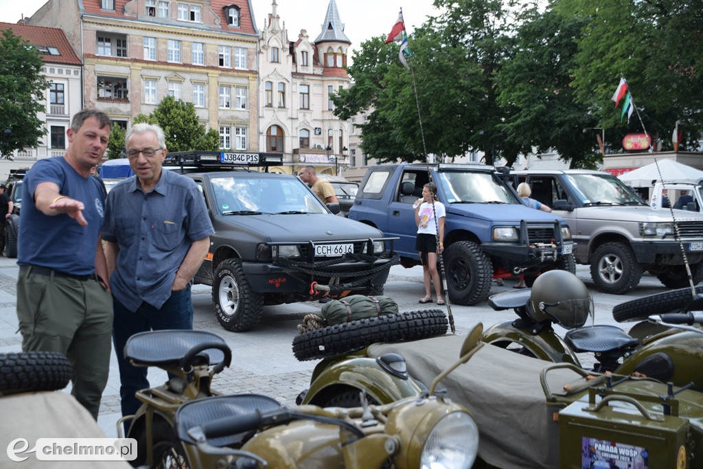 Uczestnicy X Zlotu Szlakiem Twierdzy Chełmno przybyli na Rynek