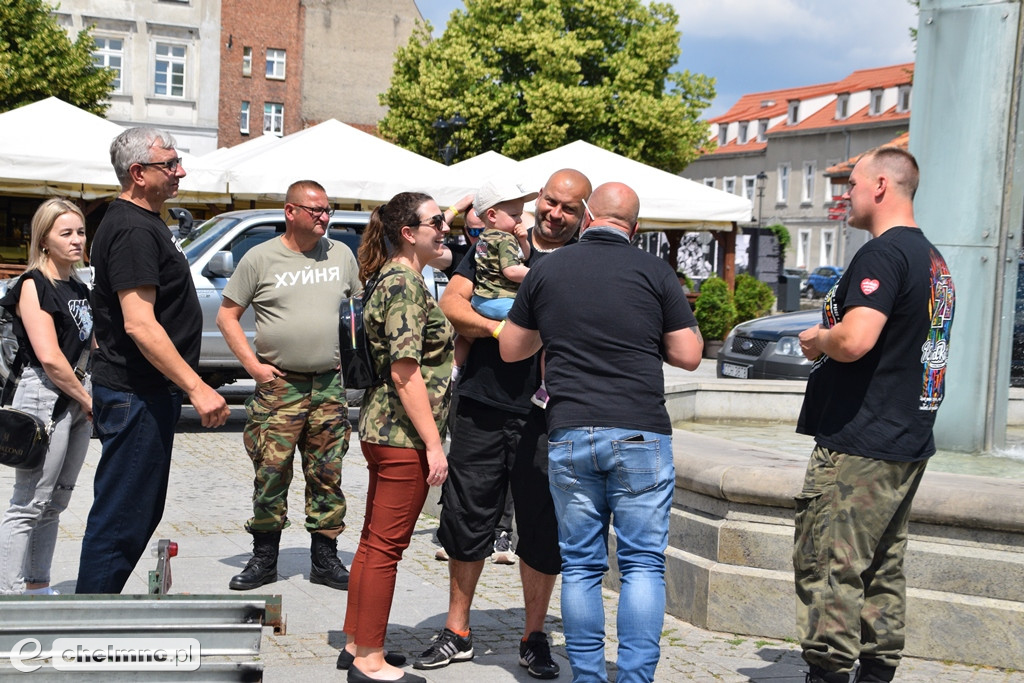 Uczestnicy X Zlotu Szlakiem Twierdzy Chełmno przybyli na Rynek