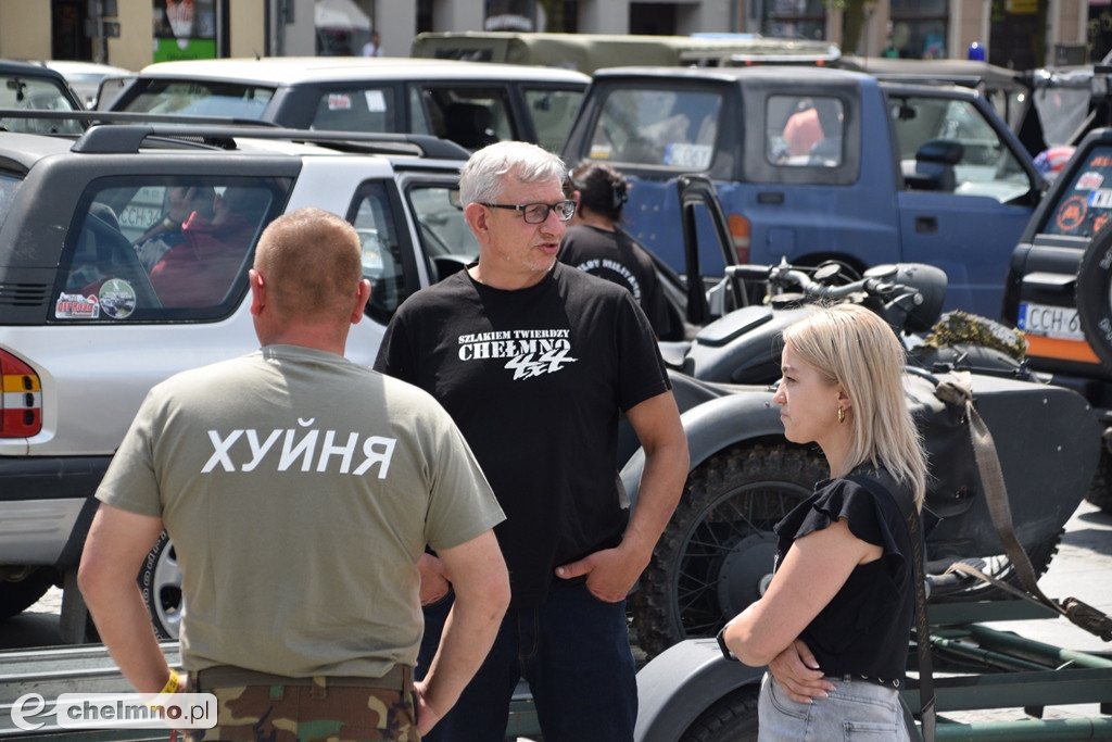 Uczestnicy X Zlotu Szlakiem Twierdzy Chełmno przybyli na Rynek
