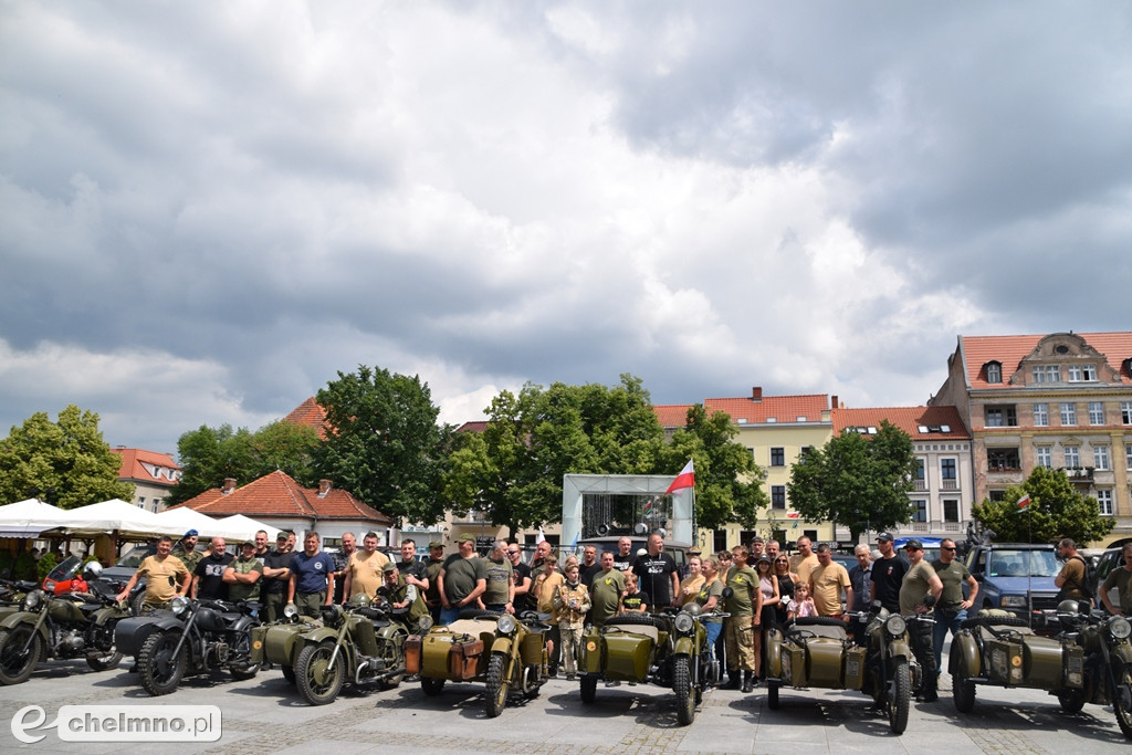 Uczestnicy X Zlotu Szlakiem Twierdzy Chełmno przybyli na Rynek