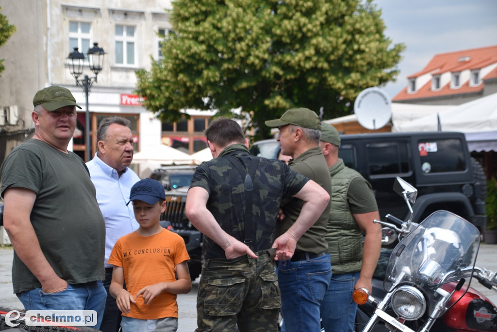Uczestnicy X Zlotu Szlakiem Twierdzy Chełmno przybyli na Rynek