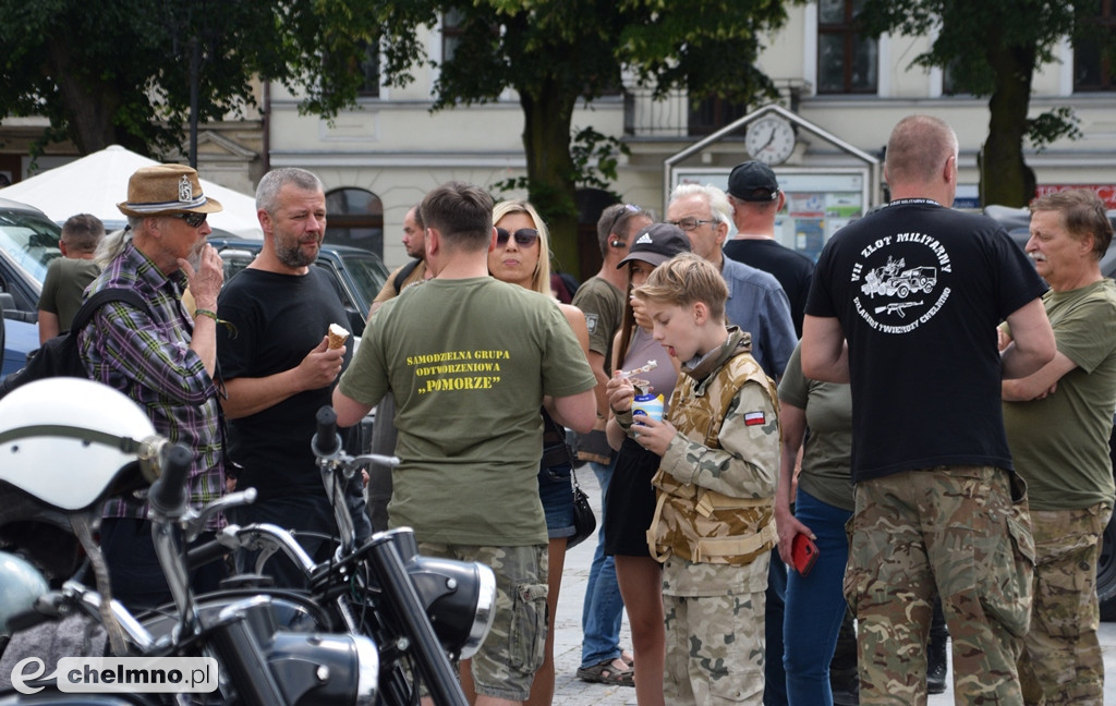 Uczestnicy X Zlotu Szlakiem Twierdzy Chełmno przybyli na Rynek