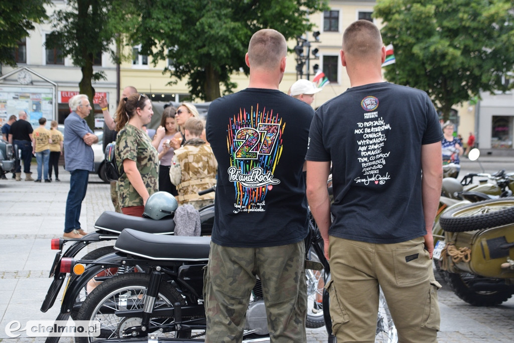 Uczestnicy X Zlotu Szlakiem Twierdzy Chełmno przybyli na Rynek