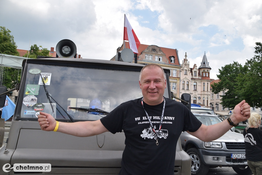 Uczestnicy X Zlotu Szlakiem Twierdzy Chełmno przybyli na Rynek