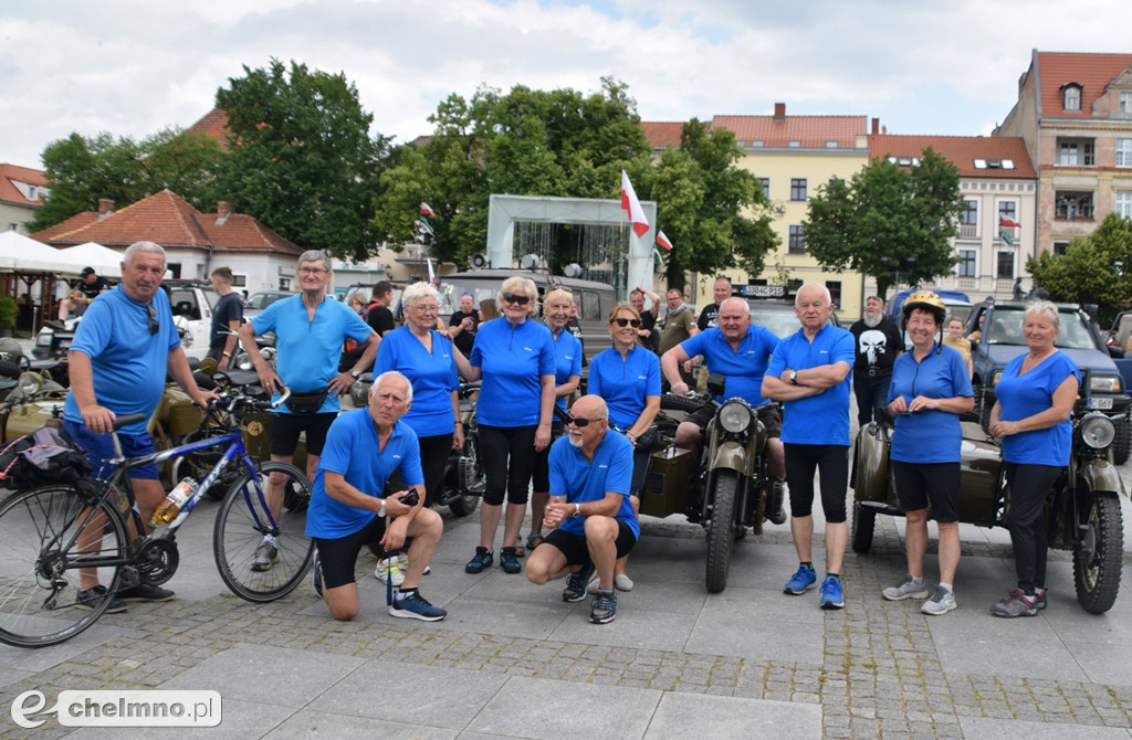 Uczestnicy X Zlotu Szlakiem Twierdzy Chełmno przybyli na Rynek