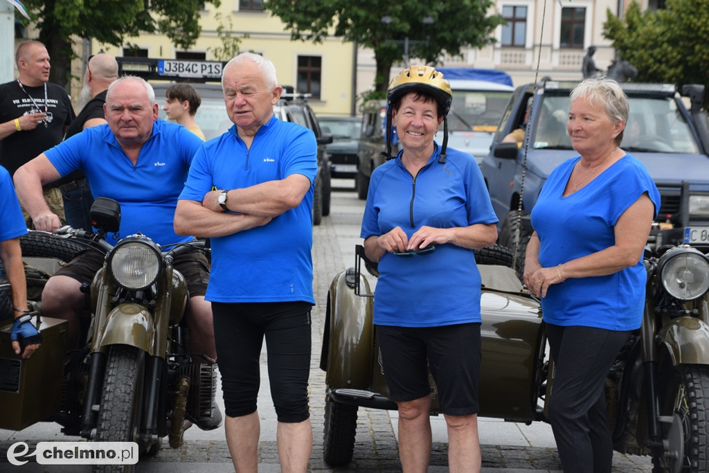 Uczestnicy X Zlotu Szlakiem Twierdzy Chełmno przybyli na Rynek