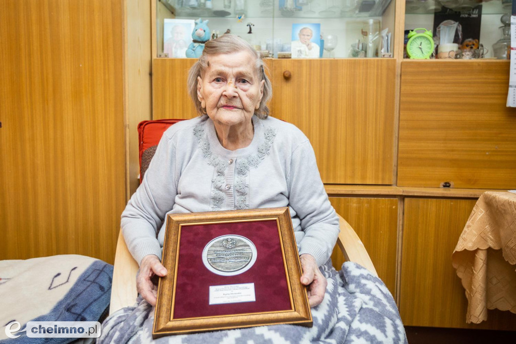 Medal Unitas Durat dla pani Reginy Murawskiej