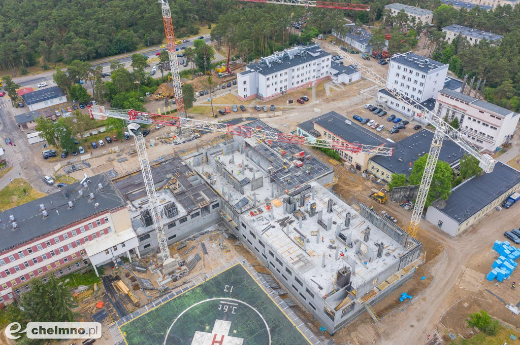 Tak powstaje nowy szpital we Włocławku
